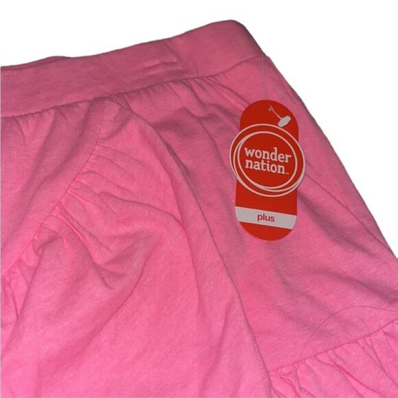 Wonder Nation Juniors Pink Skort - Picture 4 of 6